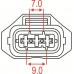 28403 - 3 circuit male C1 series connector kit (1pc)